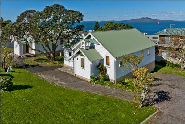 Up for sale &#8211; the Castor Bay Presbyterian Church and hall could be resurrected from house of God into a family home.